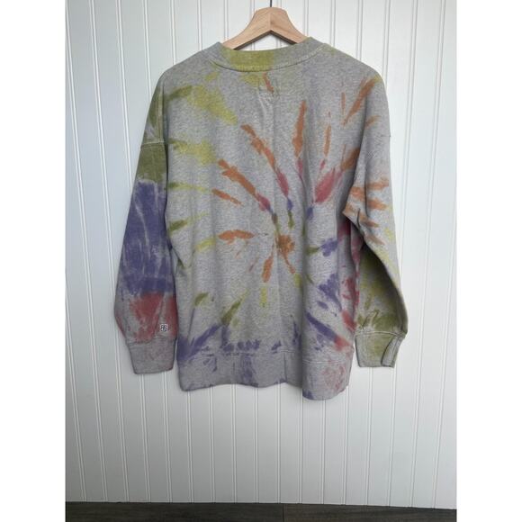 Tailgate Iowa Hawkeyes Sweatshirt Women's Small Crewneck Tie Dye Edgy College - Picture 5 of 5